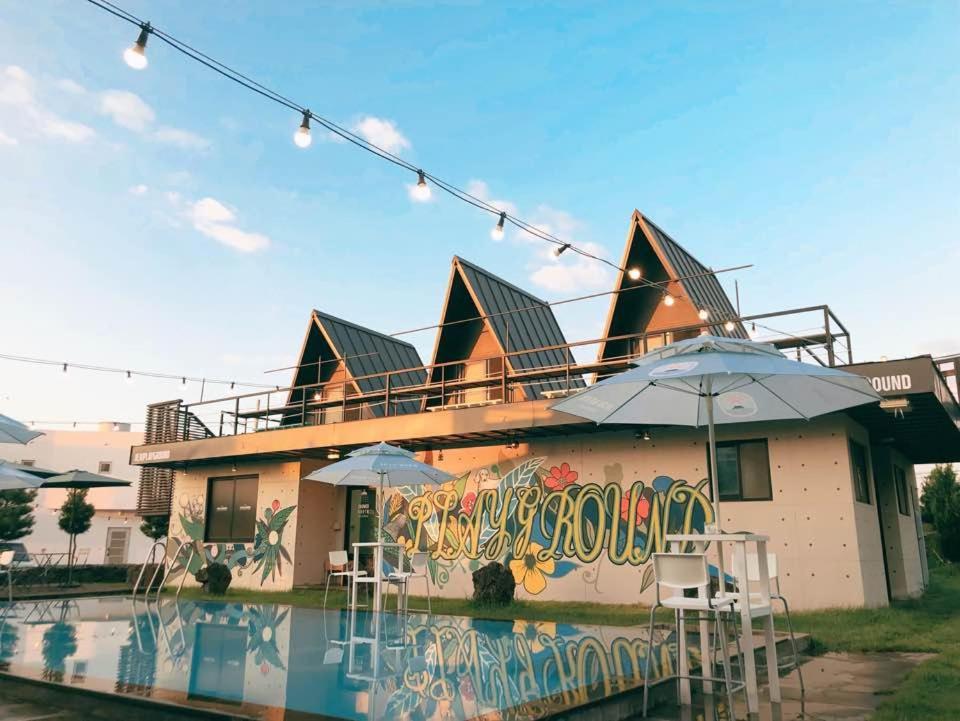 Jeju Playground Hostel Екстериор снимка